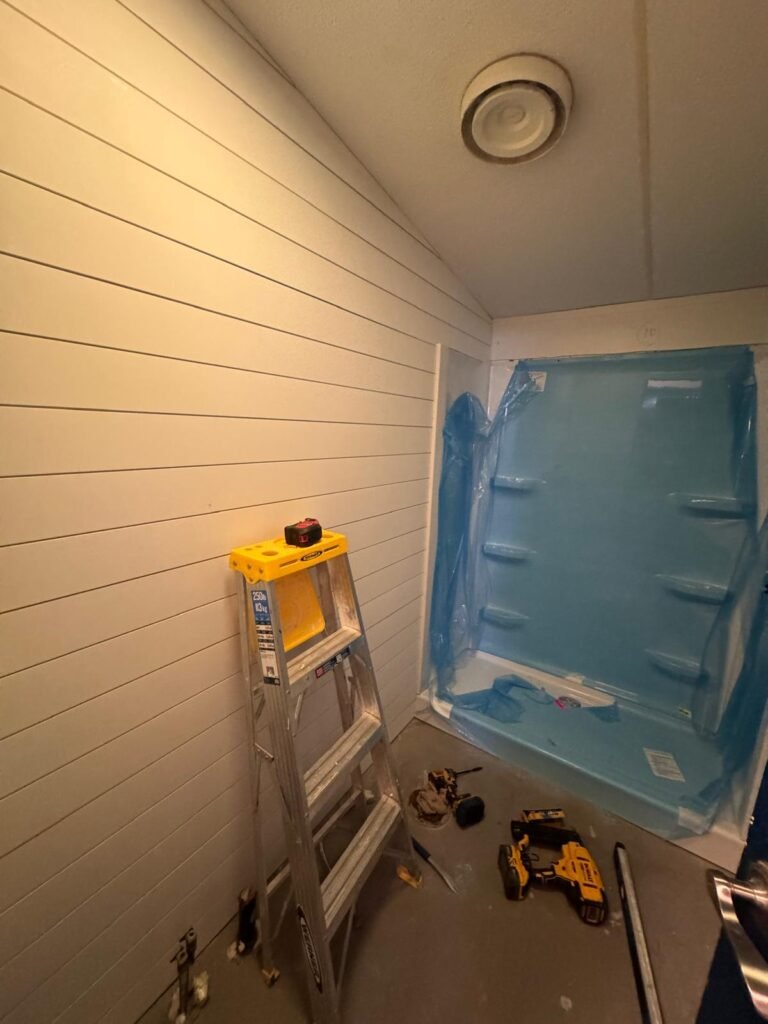 Tile work