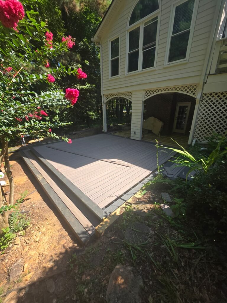 Deck finish